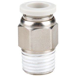 TWSNS台匠山耐斯气管快速接头螺纹直通快插PC4/6/8/10/12/14/16mm