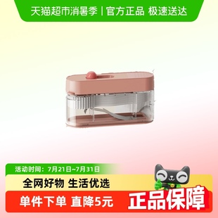 高颜值小巧牙线棒收纳盒 多巴胺牙线随身盒自动弹出家用便携新款