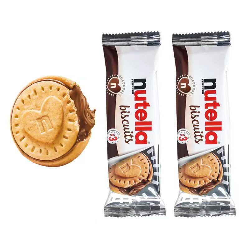 费列罗能多益榛子夹心饼干41.4g