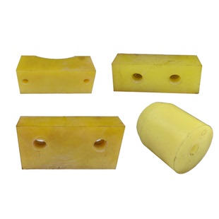 调直机减震垫油缸缓冲防撞块小车跑道减震块橡胶减震垫调直机配件