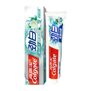 【孙颖莎推荐】高露洁劲白小苏打茉莉白茶牙膏茶味去黄亮白