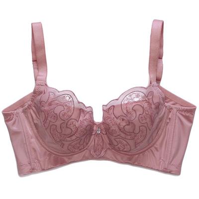 贝佳人收副乳文胸F杯聚拢内衣女