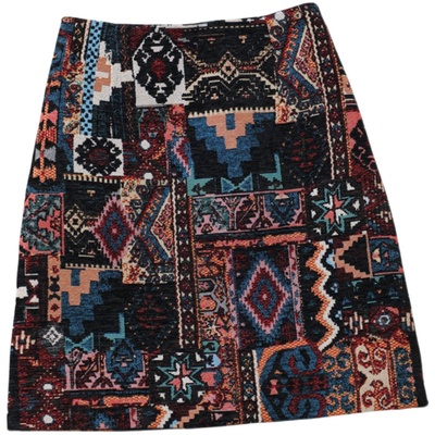 复古风修身显瘦高腰短裙大码