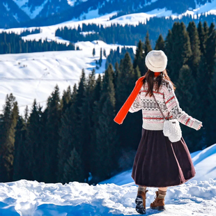 【李佳琦直播间】新疆旅游赛里木湖那拉提温泉库尔德宁房7日