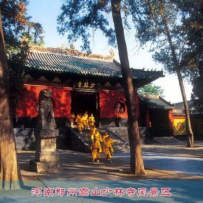 [少林寺-大门票]河南郑州嵩山少林寺景区门票 刷身份证入园