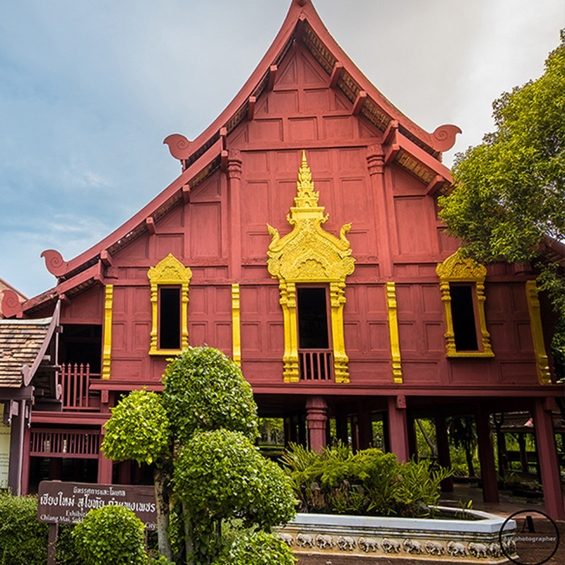 泰国曼谷 暹罗古城七十二府主题公园(大门票) 三头神像(大门票)