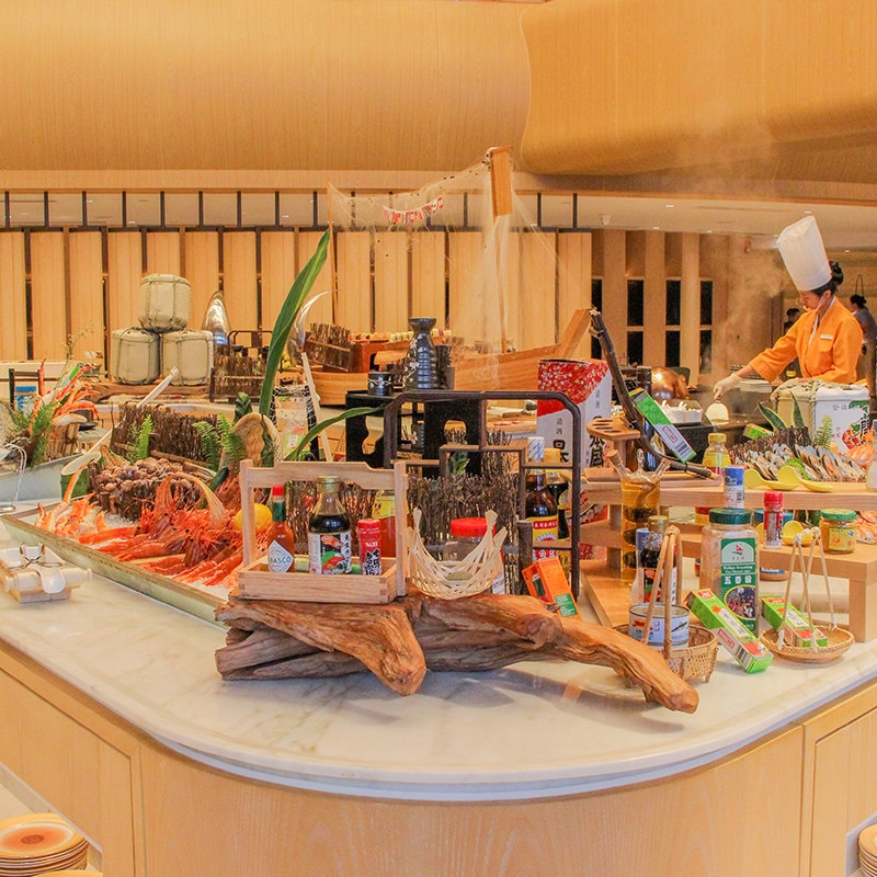 春促·【朱鹮放题】三亚康年酒店朱鹮放题海鲜自助晚餐,特价酒店/特色客栈/公寓旅馆,酒店餐饮美食（新）,淘宝优惠券,粉丝福利购,淘宝优惠卷