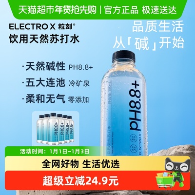 ELECTROXl粒刻380ml*6瓶苏打水
