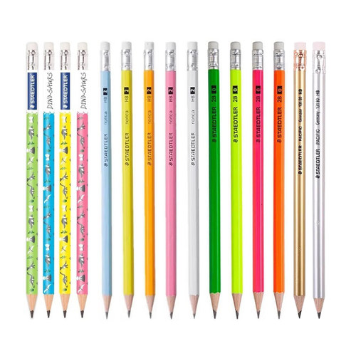 STAEDTLER施德楼2BHB彩色杆铅笔