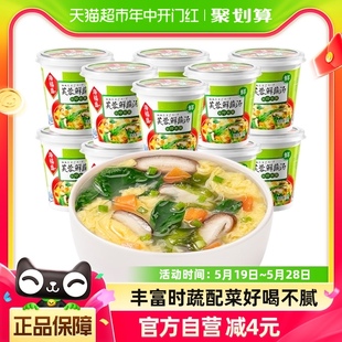 12杯方便冲泡蔬菜汤料包速食 海福盛芙蓉鲜蔬汤8g 加量不加价