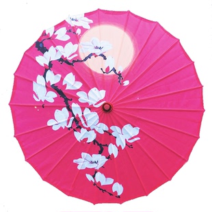 油纸伞防雨实用古装汉服配饰伞古风伞舞蹈伞演出伞旗袍走秀绸布伞