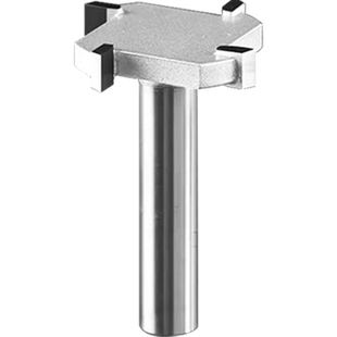 欲富木工刀具金刚石T型榫合刀方齿开槽数控裁口地板拼板锣刀铣刀