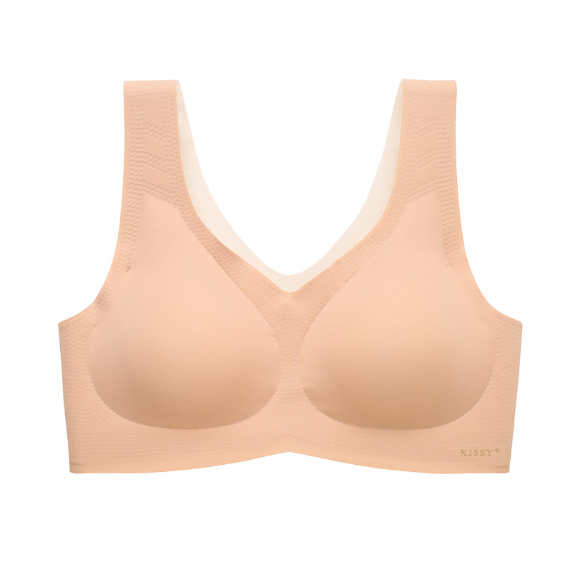 内衣乳胶聚拢运动背心款无痕