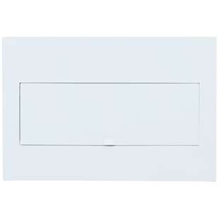 PZ30配电箱全铁盖板明暗装强电回路白色面板全金属消防盖子可定制