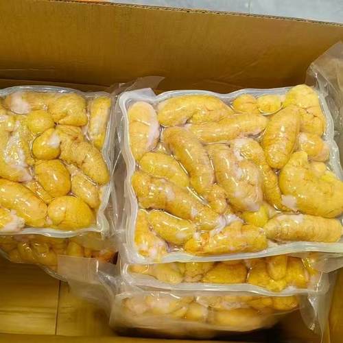 黄鱼籽黑鱼籽清江鱼籽鱼卵速冻冷冻商用鱼蛋干锅红烧鱼杂火锅批发