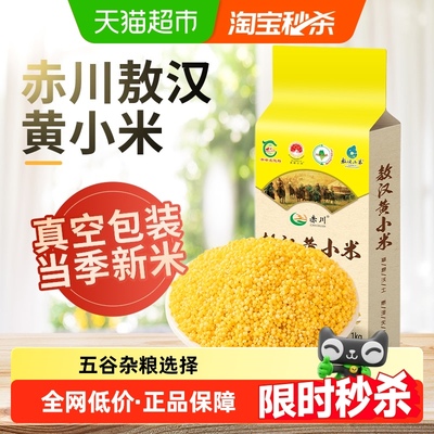 赤川敖汉内蒙古赤峰产小米1kg×1袋