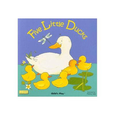 预售 英文原版 Child's Play纸板洞洞书 廖彩杏书单推荐 Five Little Duck 五只小鸭子