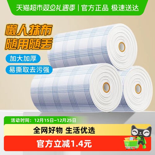 100片吸水懒人抹布