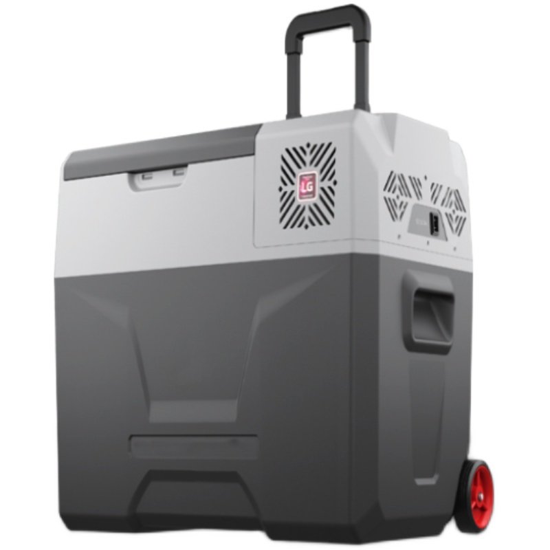 冰虎车载冰箱车家两用压缩机制冷12v24v速拉杆式轮子便携冷冻冷藏