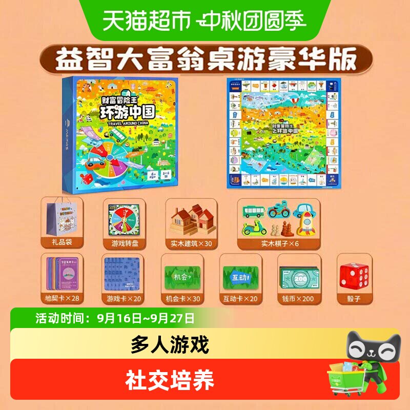 穗迪思大富翁世界之旅多人游戏