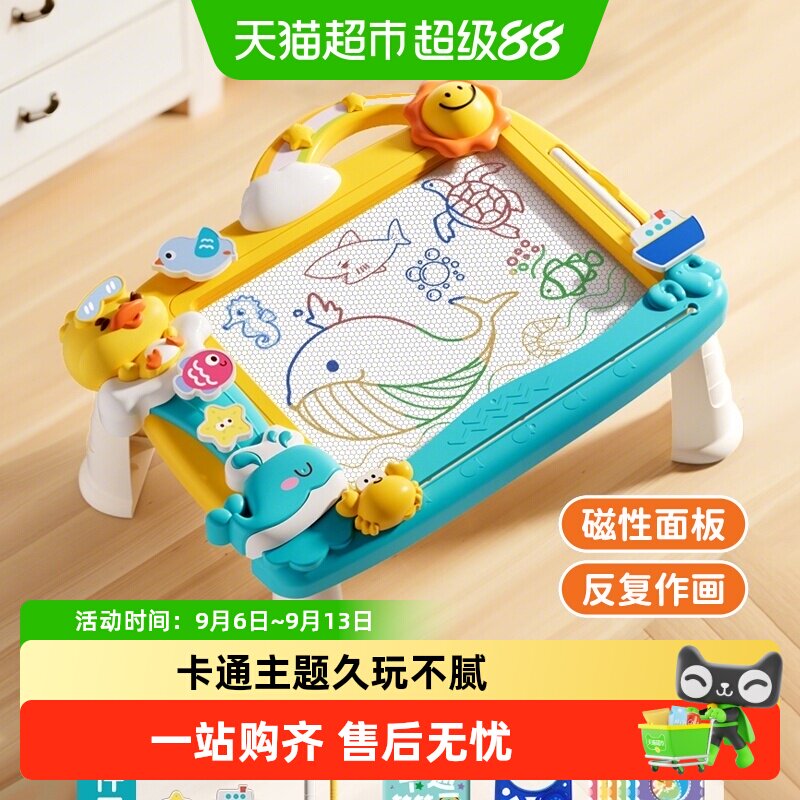 康百雀磁性画板安全无尘易擦易画图片
