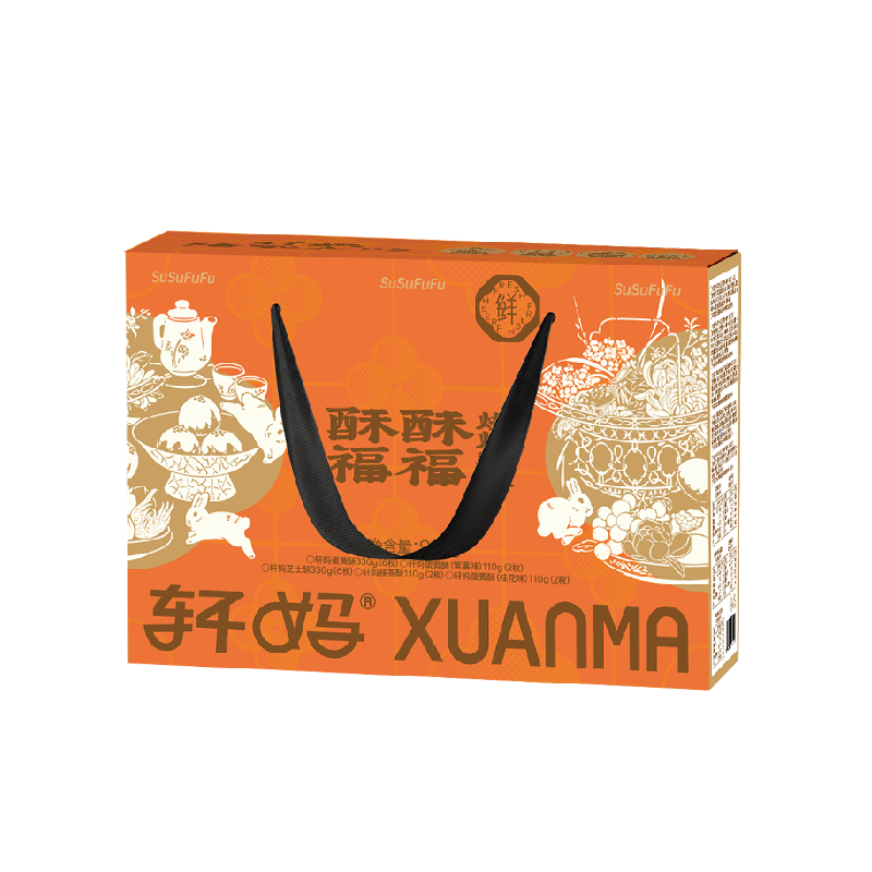 轩妈蛋黄酥糕点礼盒零食