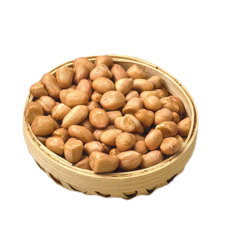 精选河南南阳白沙花生米无壳花生新鲜干货花生米批发价可生吃