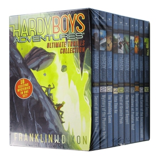 英文原版小说 哈迪男孩刺激冒险系列10册 Hardy Boys Adventures Ultimate Thrills Collection 英语阅读章节桥梁书英文版原版书籍