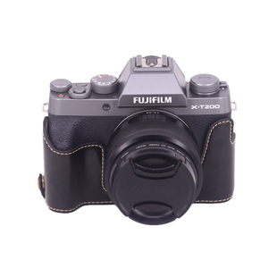 适用于富士XT50 XM5微单XS10 XS20保护套XT4皮套XT30 II二代相机包XT3保护壳XT20底座XT200 XT5/XT100半套XA3