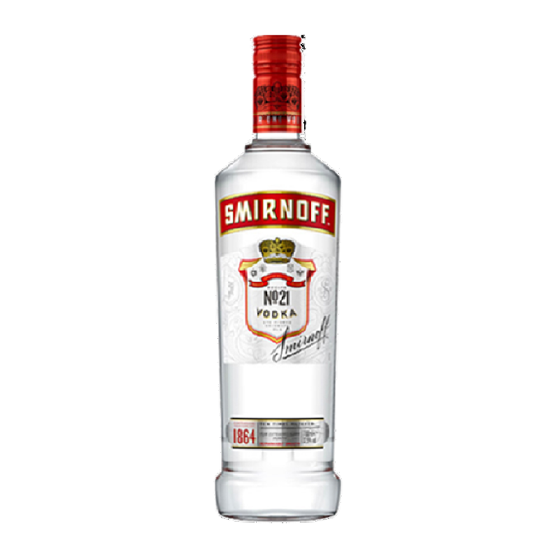 斯米诺红牌伏特加洋酒700ml鸡尾酒基酒调酒mojito莫吉托