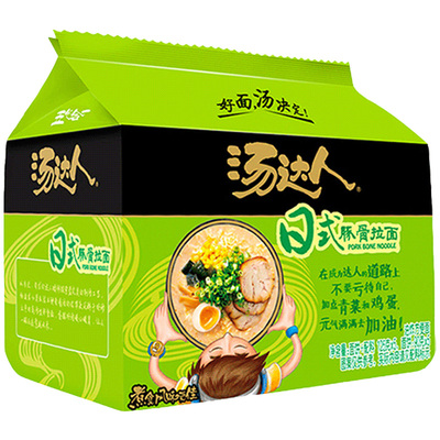 统一汤达人方便面日式豚骨速食品