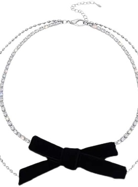 蝴蝶轻奢小众名媛风项圈锁骨链