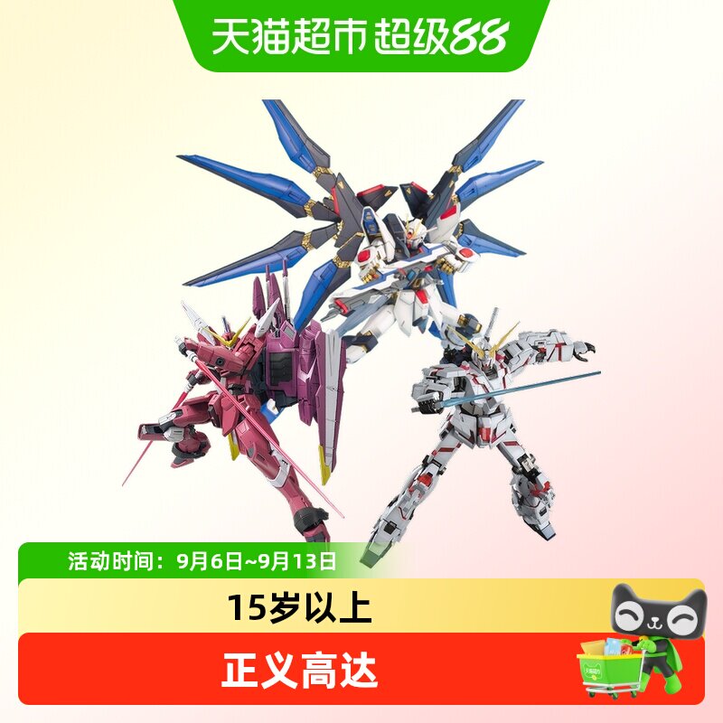 万代MG强袭自由高达新颖动感图片