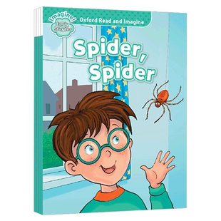 牛津阅读与想象4册 英文原版 Oxford Read and Imagine Early Starter 牛津幼儿英语分级阅读绘本 含练习册词典 英文版原版书籍