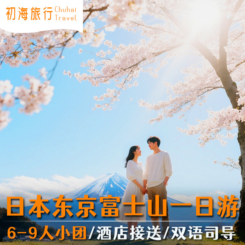9人小团丨日本东京富士山一日游旅游河口湖忍野八海接送中文司导