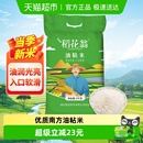 国宝桥米稻花翁正宗油粘米5kg大米新米南方籼米10斤优质家庭装