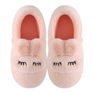 棉拖鞋女秋冬季包跟室内家用保暖家居可爱毛绒秋冬月子鞋10月11月
