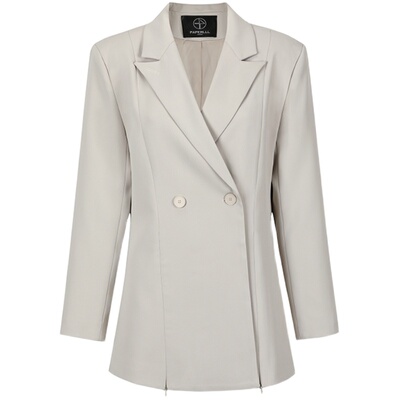 白色西装外套女西服套装