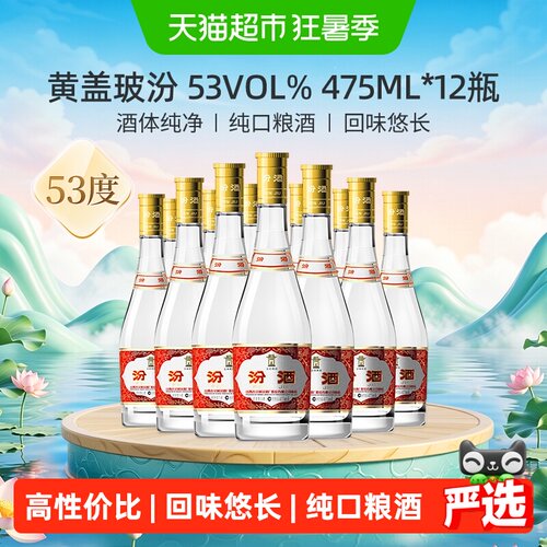 汾酒53度黄盖玻汾