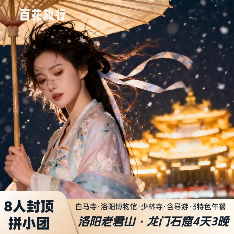 醉洛阳少林寺4日游8人团