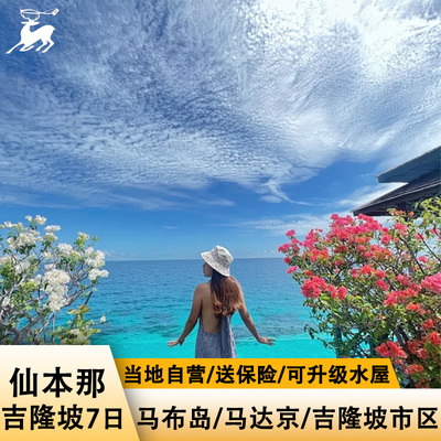 马来西亚旅游|吉隆坡沙巴仙本那7天6晚|自由行纯玩跳岛潜水