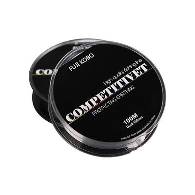 哈斯达钓鱼线主线子线正品100米尼龙线不打卷超强拉力日本原丝线