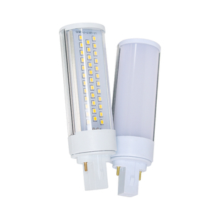 LED横插灯G24插拔管E27螺口4000K自然光护眼玉米灯铝型材插管灯泡