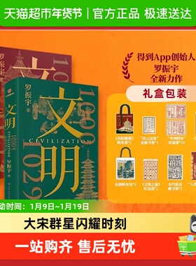 文明1030年-1059年群星闪耀时 罗振宇 得到APP图书 历史知识读物