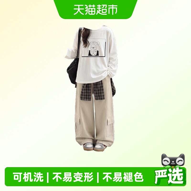 Kmicashmre春秋新款卡通印花童装图片
