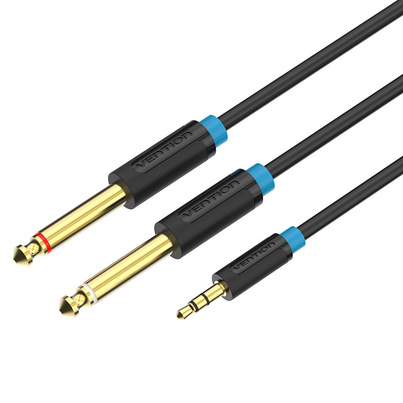 3.5转双头6.5音频线音响调音台
