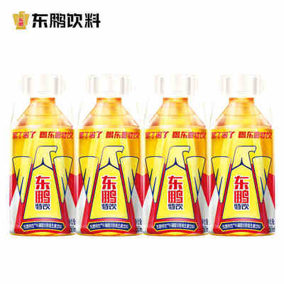 东鹏特饮维生素功能饮料250mlx4瓶加班熬夜提神牛磺酸能量饮品