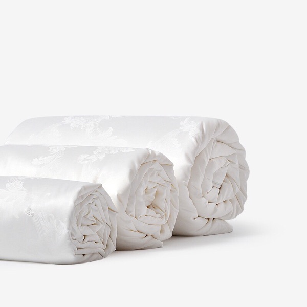 出口提花100%四季双人桑蚕丝被