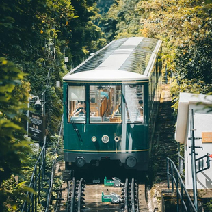 [太平山山顶缆车-单程缆车]平均5秒出票 香港太平山单程缆车 扫码入闸免换票