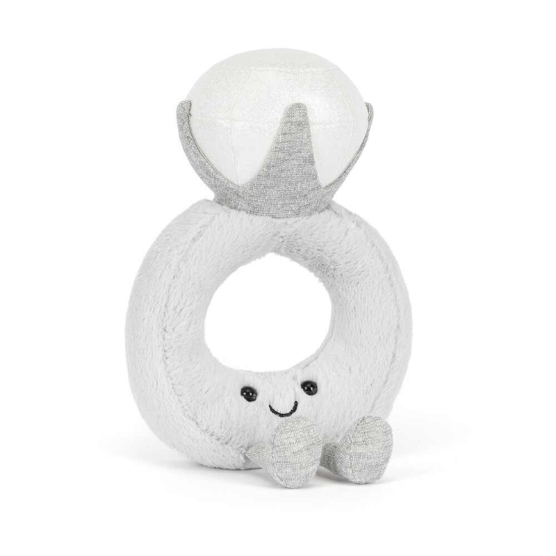 【自营】JELLYCAT趣味钻石戒指正品现货情人节礼物告白钻戒玩偶